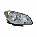 Escapada Right Hand Passenger Side Replacement Headlight for 2008-2012 Chevy Malibu ES3631136